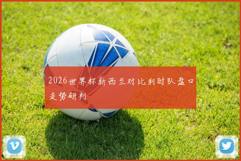 2026世界杯新西兰对比利时队盘口走势研判